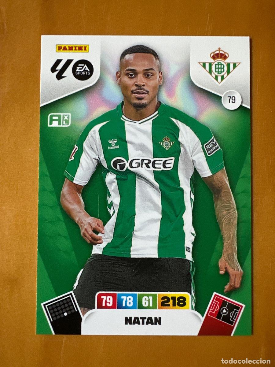 Cromos de F&uacute;tbol: 79 Nat&aacute;n de Souza, Real Betis, Panini Adrenalyn XL La Liga 2025 2026 25 26