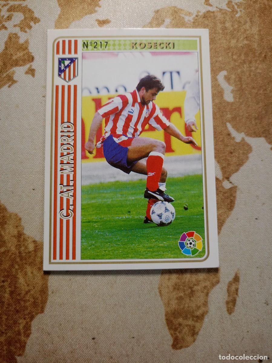 Fu&szlig;ball-Sticker: Atl&eacute;tico de Madrid 217 KOSECKI Mundicromo Las fichas de la liga 1994-95