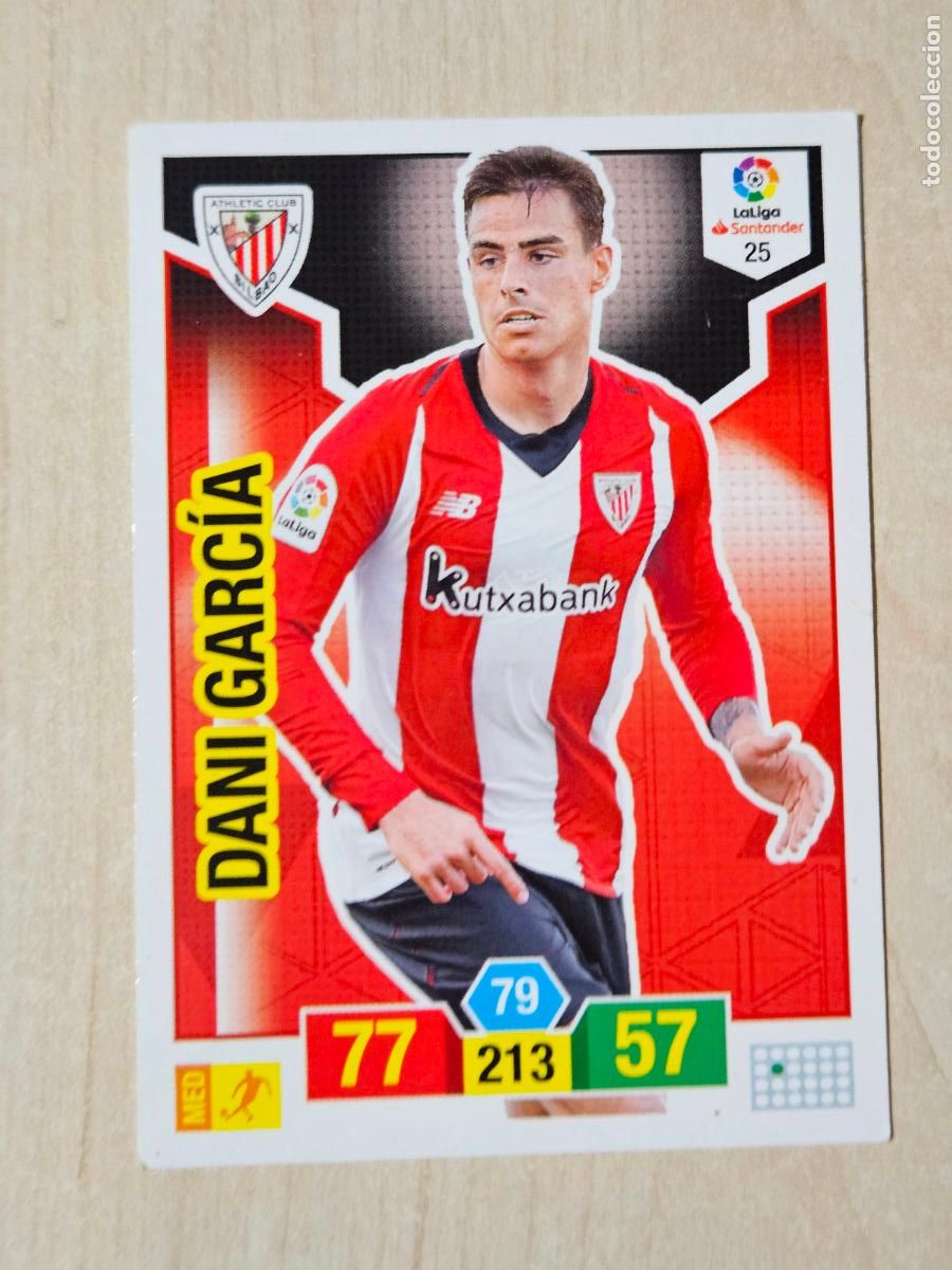 Figurine di Calcio: FICHA N&ordm; 25 DANI GARCIA - ADRENALYN 18 19 - PANINI 2018 - 19 - CROMO - ATHLETIC DE BILBAO