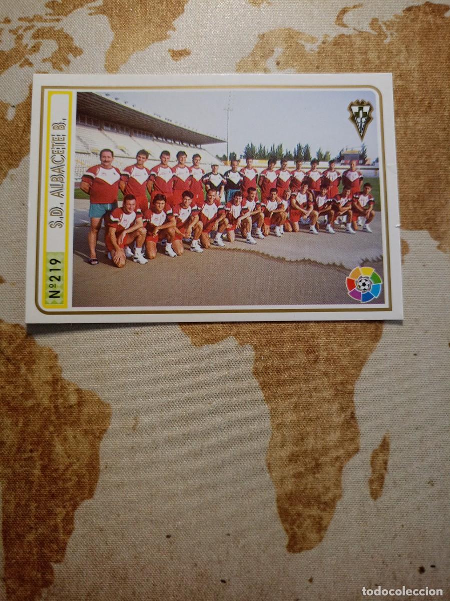 Cartes &agrave; collectionner de Football: Albacete 219 PLANTILLA Mundicromo Las fichas de la liga 1994-95