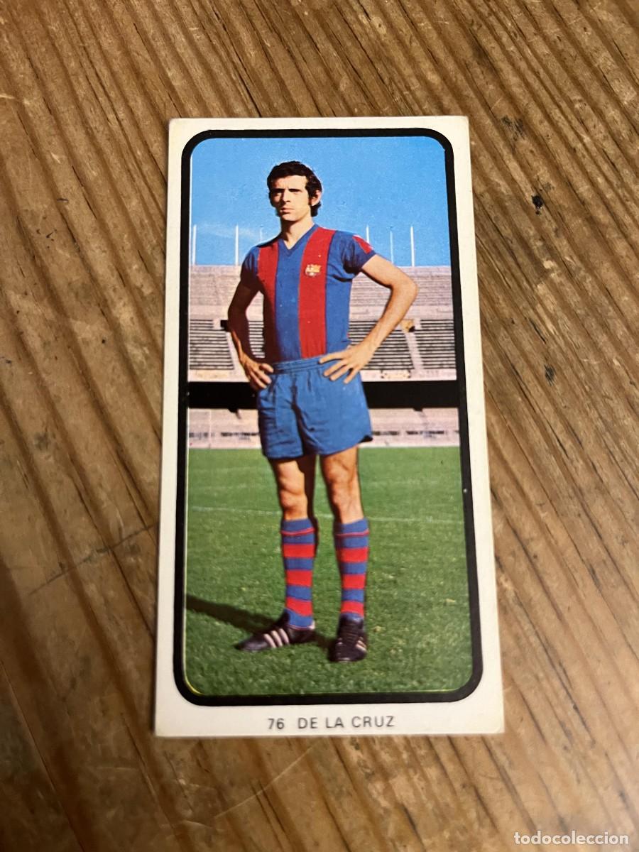Cromos de F&uacute;tbol: R31098 CROMO SIN PEGAR CAMPEONATOS NACIONALES 73 74 1973 1974 RUIZ ROMERO DE LA CRUZ 76 BARCELONA