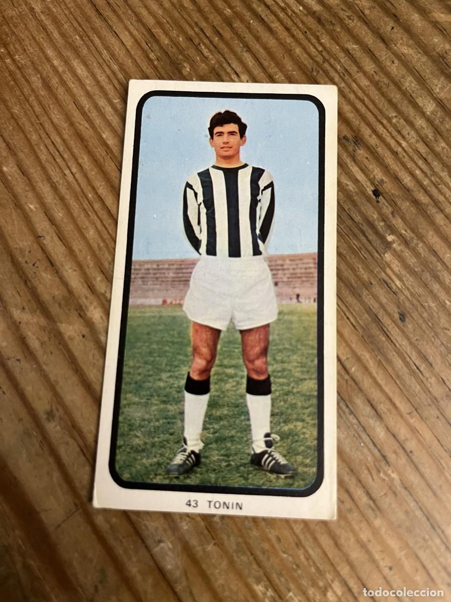 Cromos de F&uacute;tbol: R31098 CROMO SIN PEGAR CAMPEONATOS NACIONALES 73 74 1973 1974 RUIZ ROMERO TONIN 43 CASTELLON