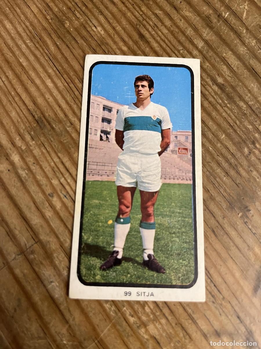 Cromos de F&uacute;tbol: R31098 CROMO SIN PEGAR CAMPEONATOS NACIONALES 73 74 1973 1974 RUIZ ROMERO SITJA 99 ELCHE