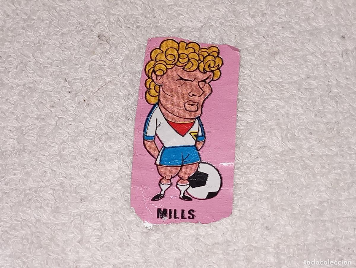 Cromos de Futebol: ANTIGUO CROMO ENVOLTORIO CHICLE DUBBLE BUBBLE FUTBOL EUROPEO MILLS INGLATERRA MUNDIAL ESPA&Ntilde;A 1982