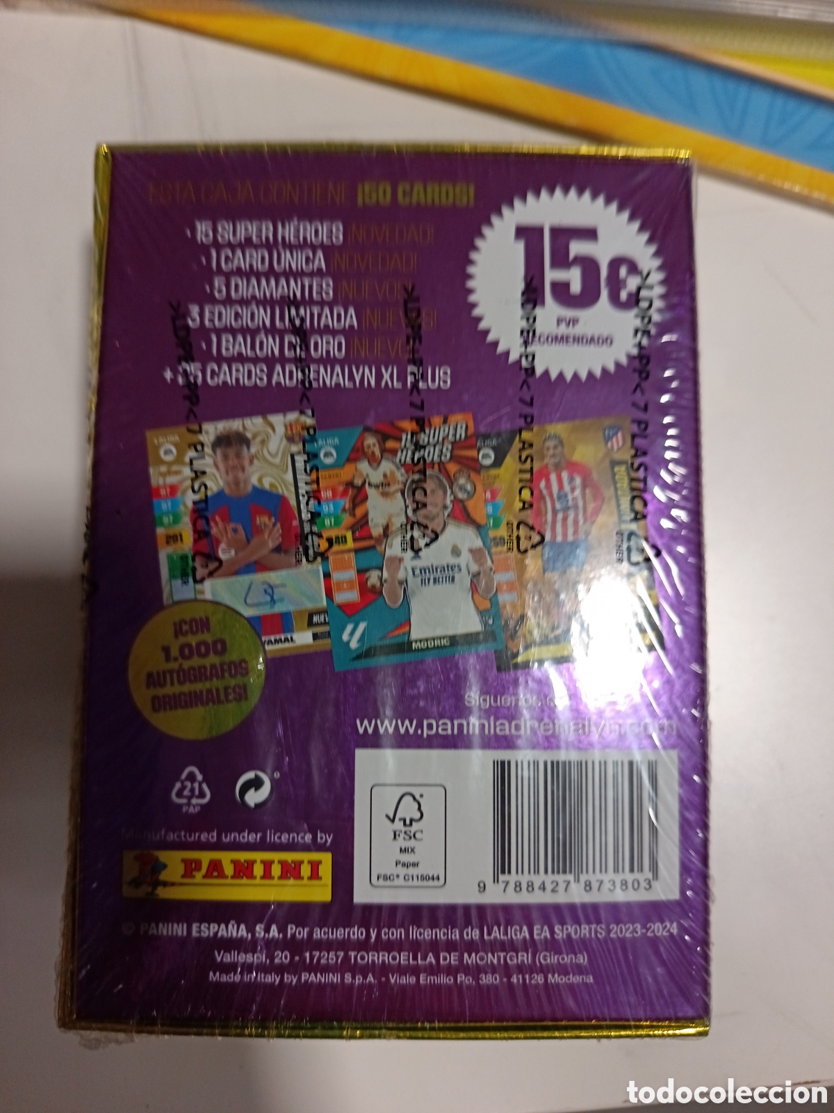 Cromos de f&uacute;tbol: Dream box precintada 2023/2024 - Foto 2