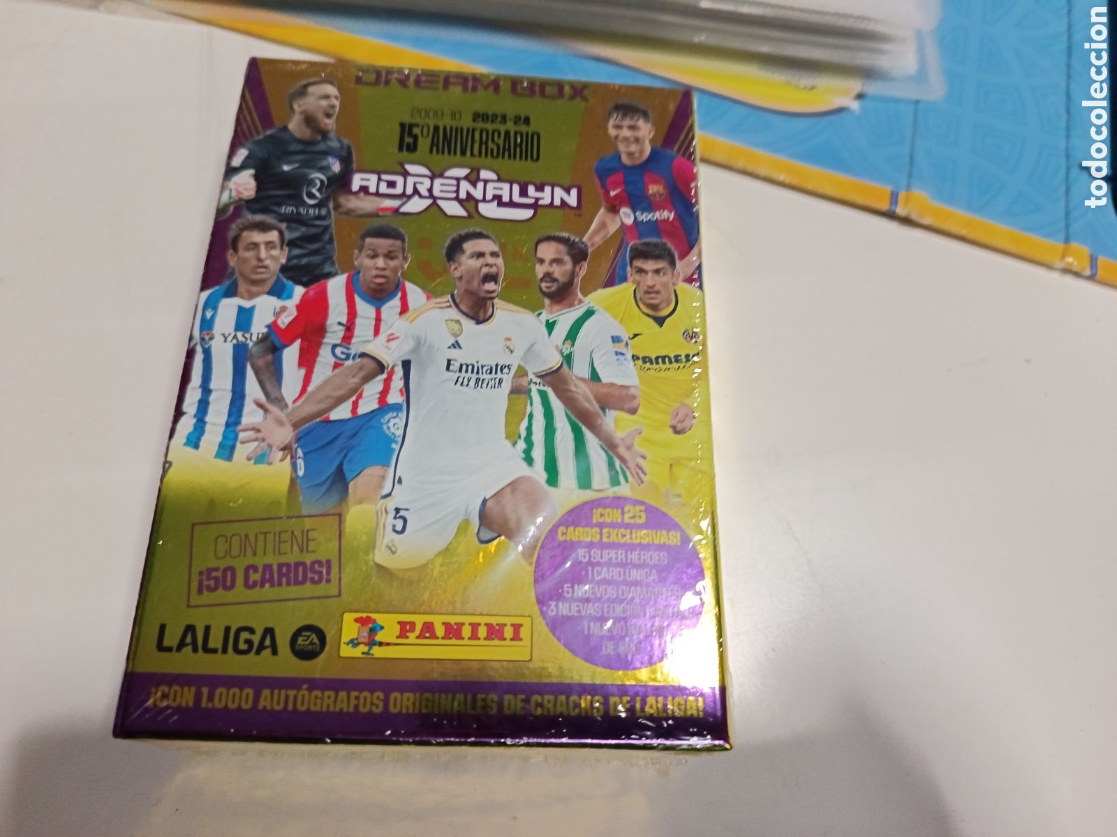 Cromos de f&uacute;tbol: Dream box precintada 2023/2024 - Foto 1