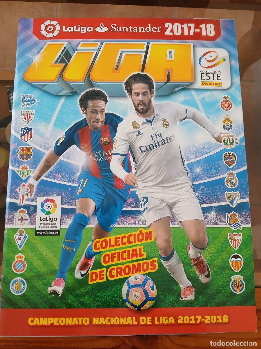 Cromos de f&uacute;tbol: Albun 2017 2018 con 272 Cromos - Foto 1