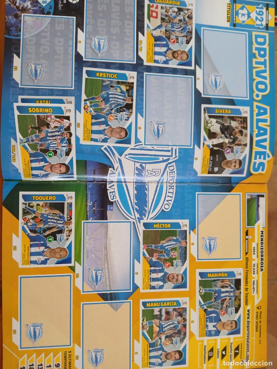 Cromos de f&uacute;tbol: Albun 2017 2018 con 272 Cromos - Foto 2