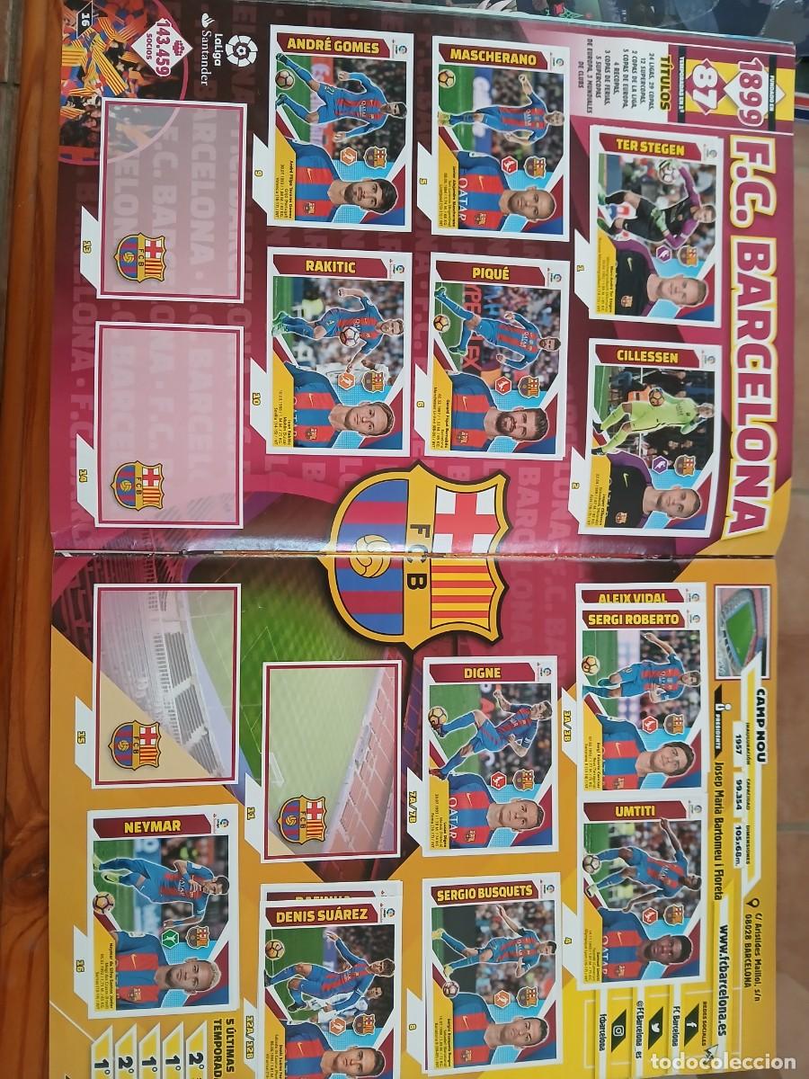 Cromos de f&uacute;tbol: Albun 2017 2018 con 272 Cromos - Foto 4