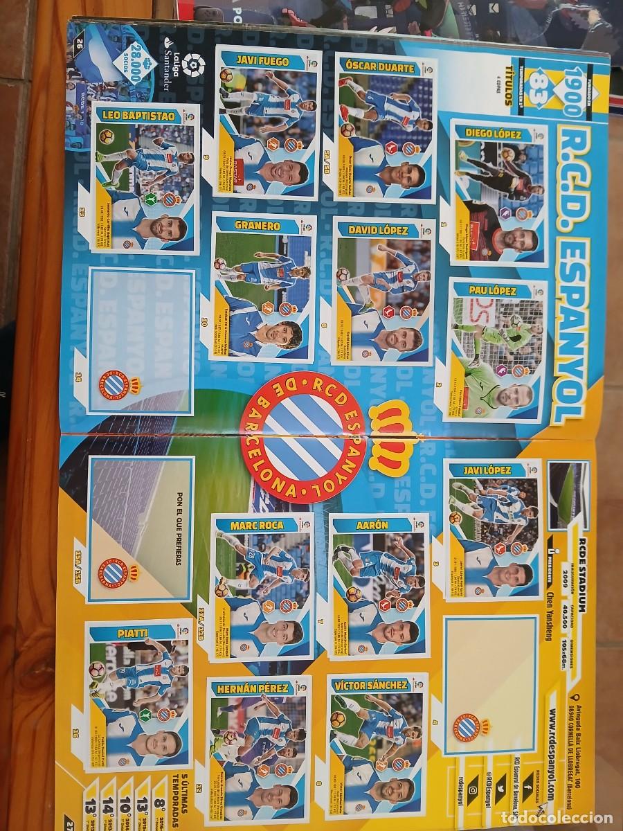 Cromos de f&uacute;tbol: Albun 2017 2018 con 272 Cromos - Foto 5