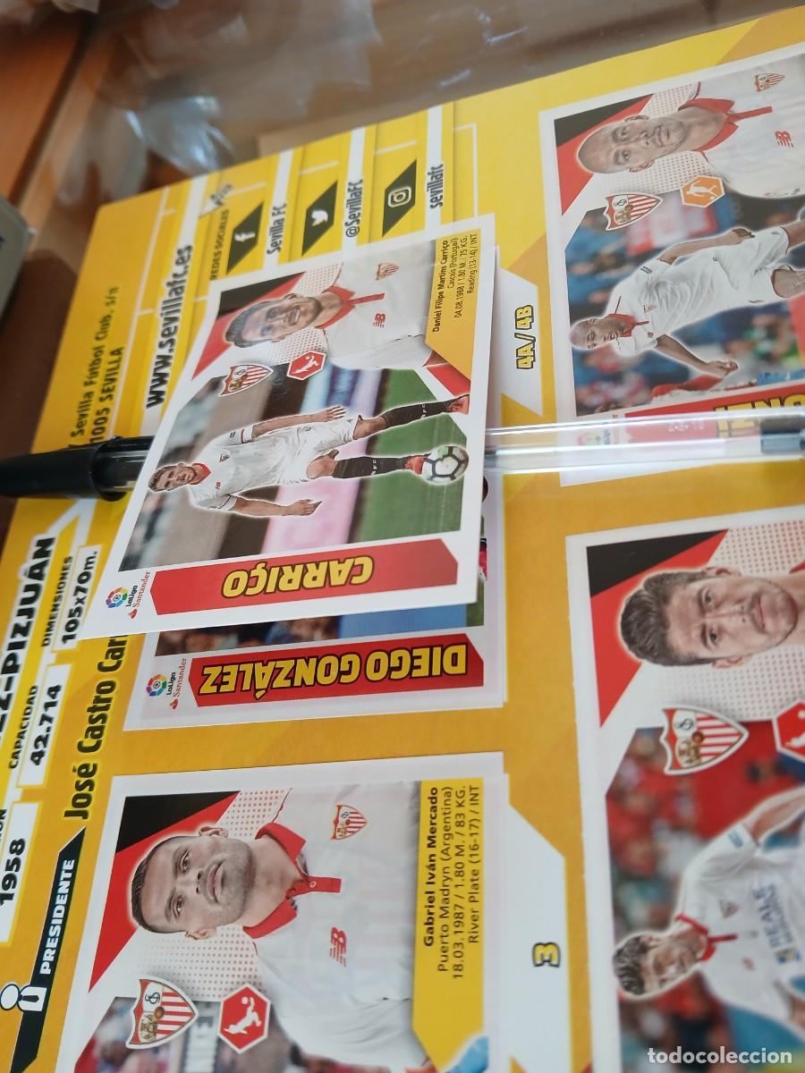 Cromos de f&uacute;tbol: Albun 2017 2018 con 272 Cromos - Foto 9