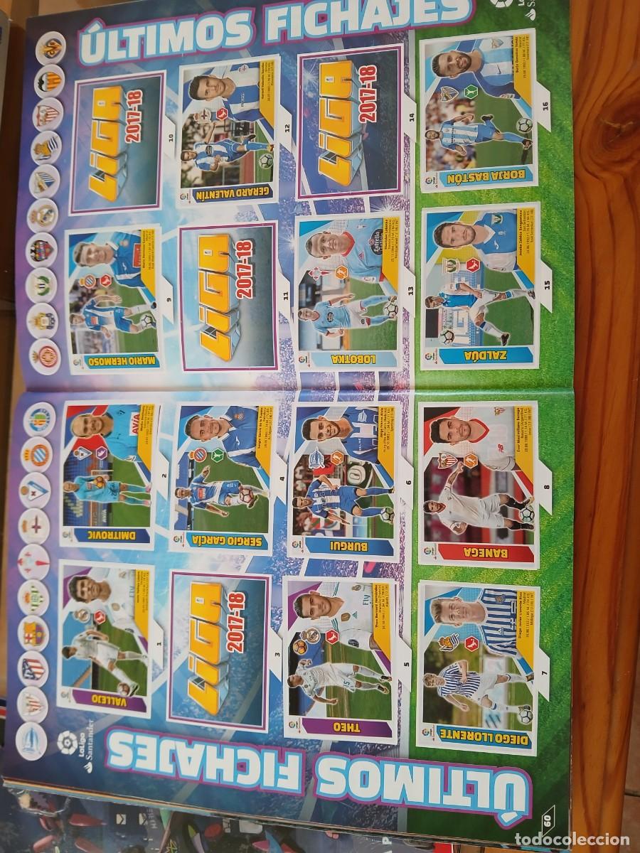 Cromos de f&uacute;tbol: Albun 2017 2018 con 272 Cromos - Foto 10