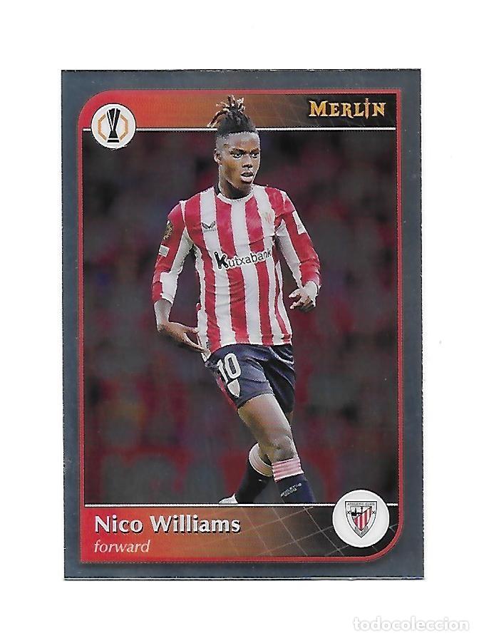 Fu&szlig;ball-Sticker: # 17 NICO WILLIAMS (ATHLETIC CLUB DE BILBAO) BASE CARD , TOPPS MERLIN UCC 2024 2025