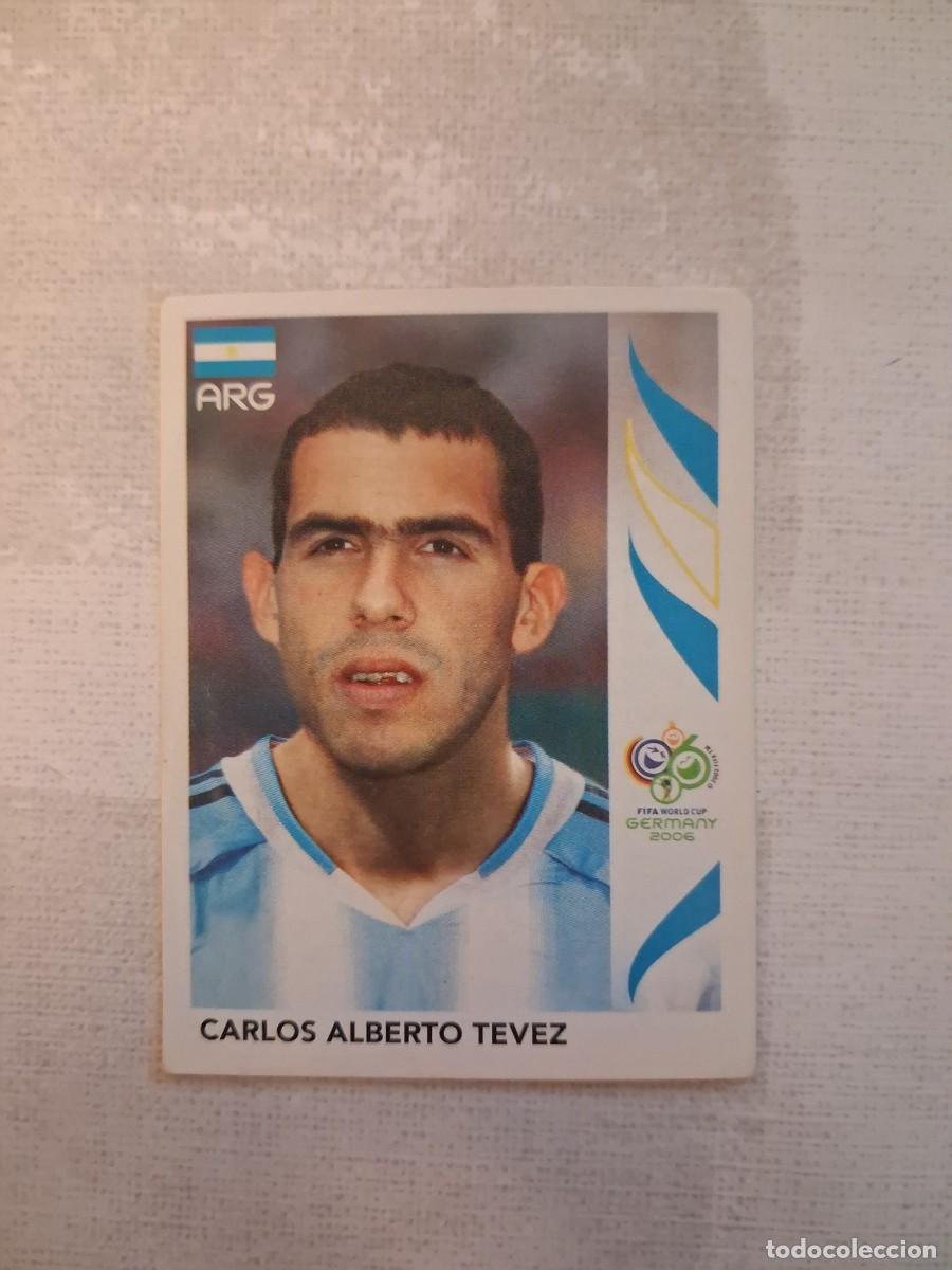 Figurine di Calcio: Mundial Alemania 2006 Fifa World Cup Sin Pegar Argentina 187 Carlos Alberto Tevez
