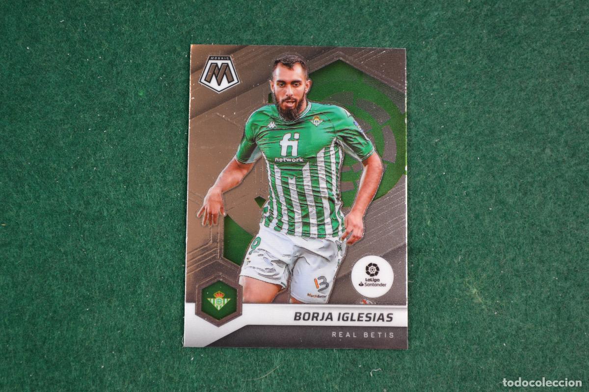 Cromos de F&uacute;tbol: PANINI MOSAIC LA LIGA 2021-22 - 71 BORJA IGULESIAS (REAL BETIS)