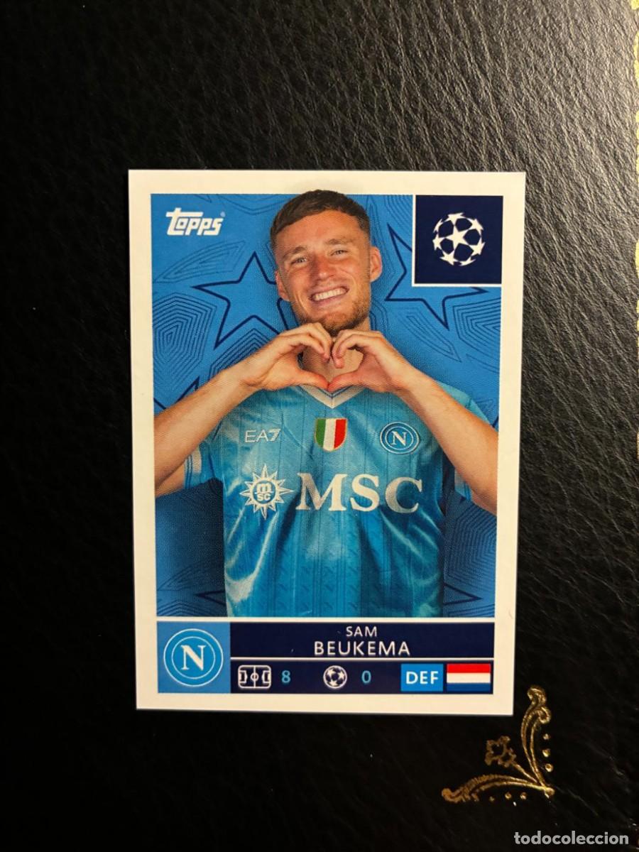 Cromos de f&uacute;tbol: 427 SAM BEUKEMA NAPOLES NAPOLI UEFA CHAMPIONS LEAGUE 2025 2026 25 26 TOPPS