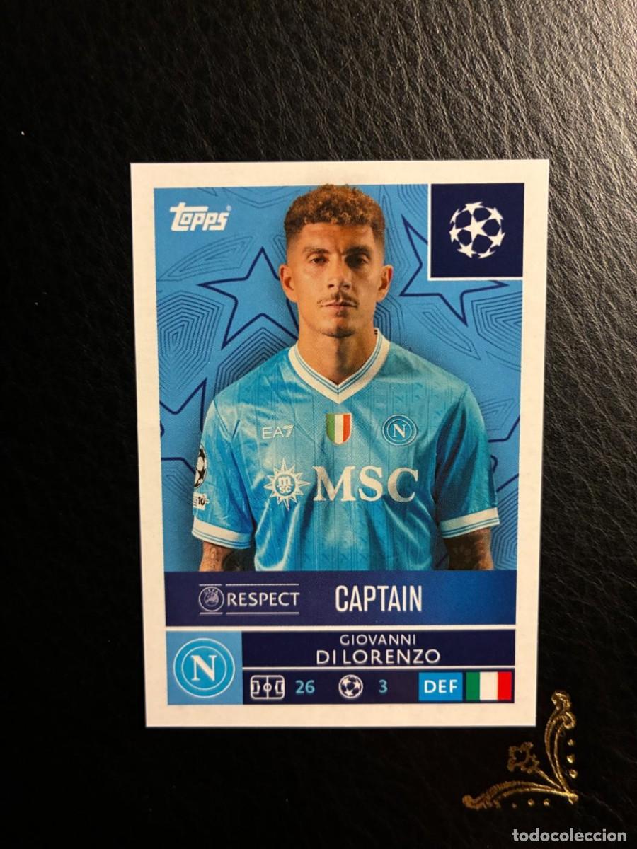 Figurine di Calcio: 425 GIOVANNI DI LORENZO NAPOLES NAPOLI UEFA CHAMPIONS LEAGUE 2025 2026 25 26 TOPPS