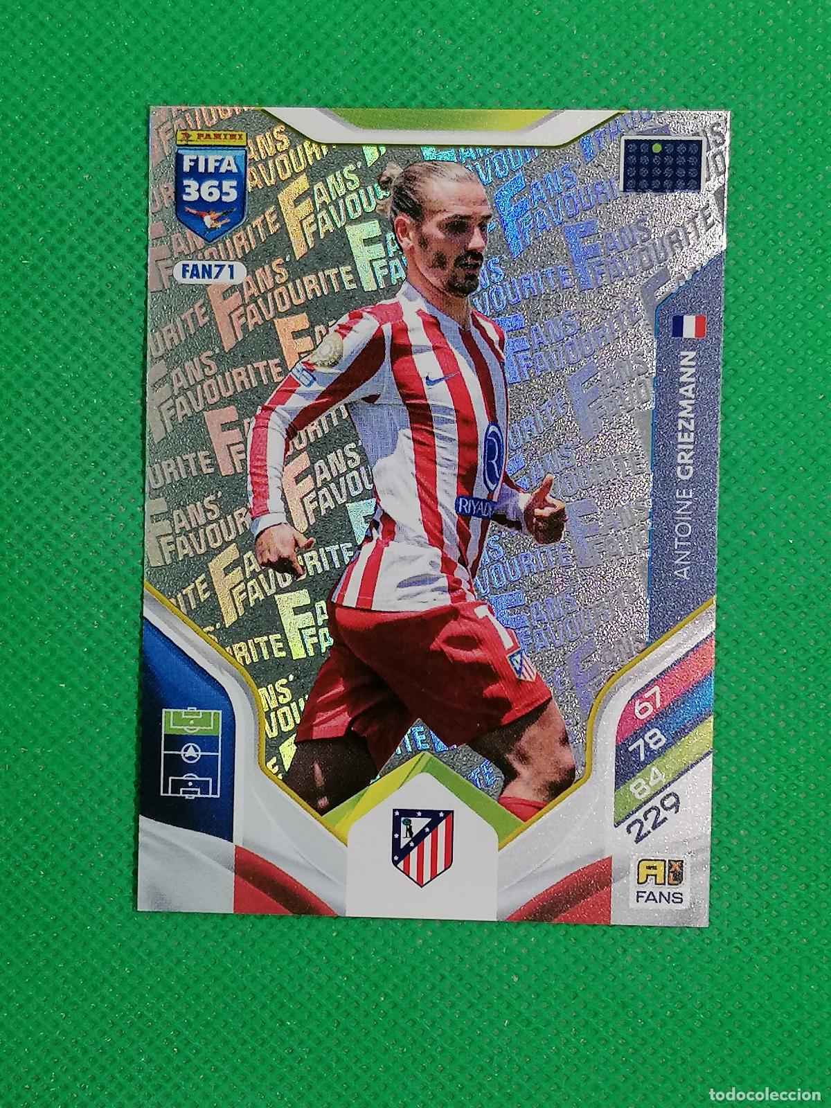 Cromos de F&uacute;tbol: FAN71 GRIEZMANN ATLETICO DE MADRID FANS FAVOURITE ⚽ PANINI ADRENALYN FIFA 365 2025 2026 25 26 ⚽
