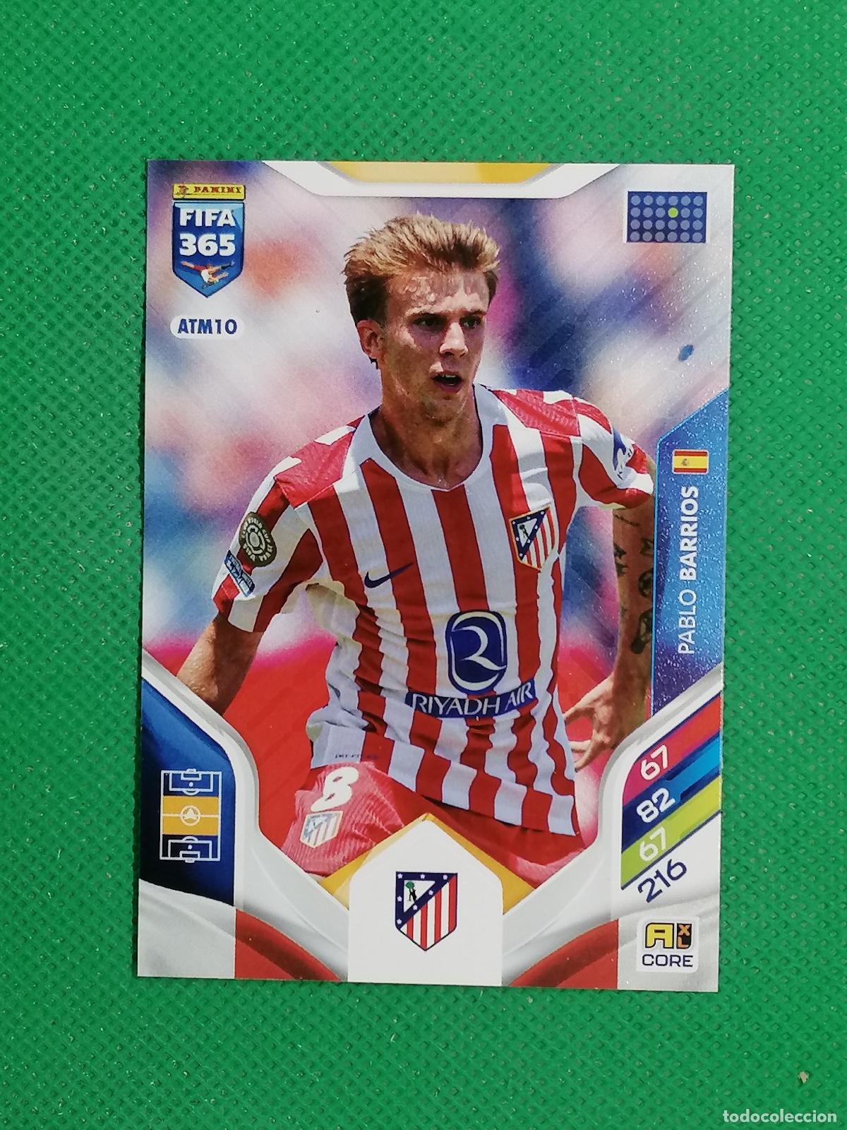 Cromos de Futebol: ATM10 PABLO BARRIOS ATLETICO MADRID ⚽ PANINI ADRENALYN FIFA 365 2025 2026 25 26 ⚽