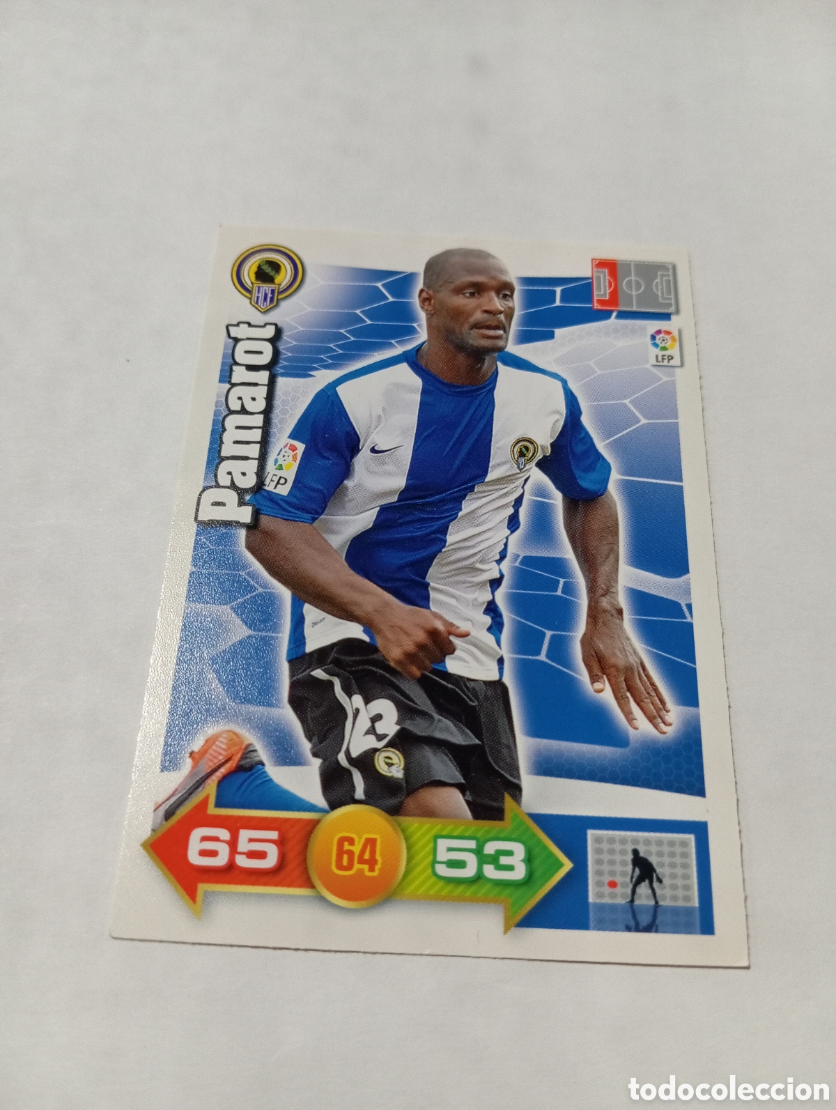 Cromos de f&uacute;tbol: Pamarot HERCULES 10 11 ADRENALYN XL 2010 2011