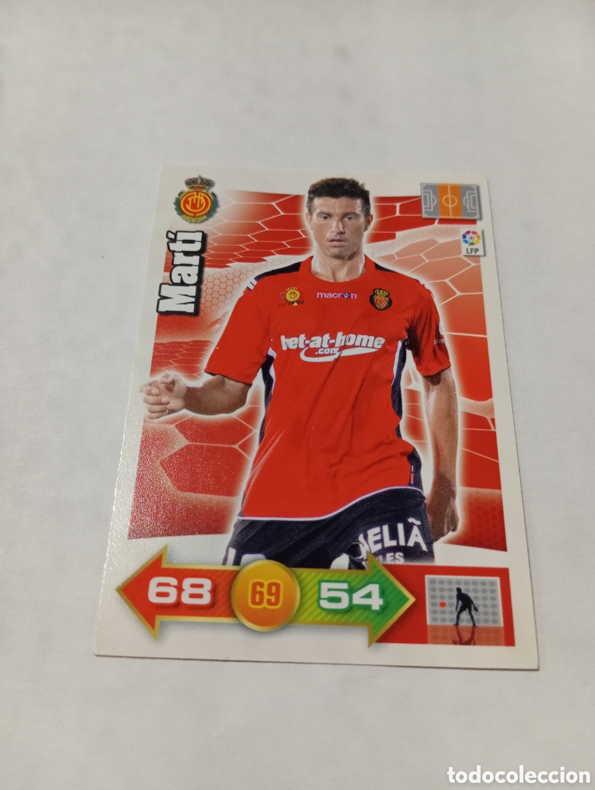 Fu&szlig;ball-Sticker: Mart&iacute; MALLORCA 10 11 ADRENALYN XL 2010 2011