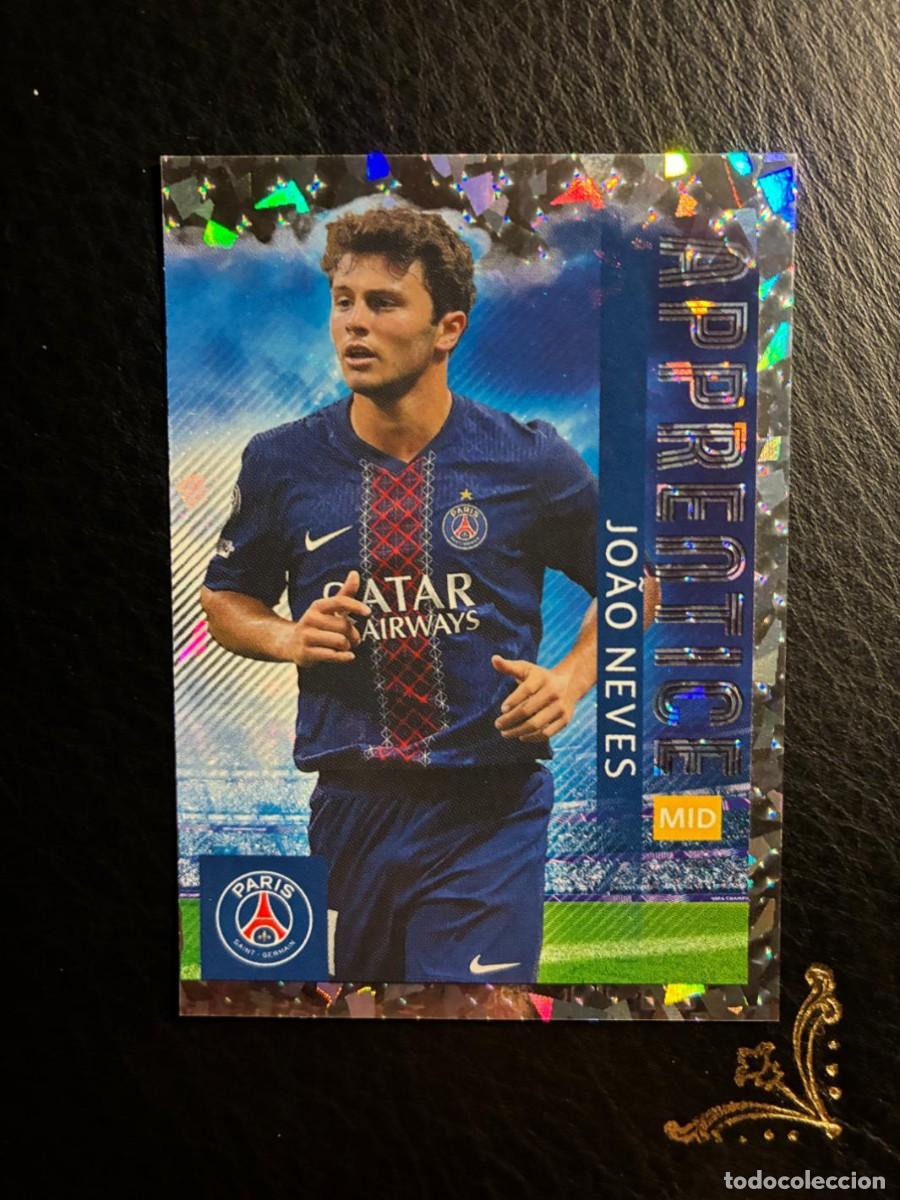 Fu&szlig;ball-Sticker: 361 JOAO NEVES APPRENTICE PARIS SAINT GERMAIN PSG UEFA CHAMPIONS LEAGUE 2025 2026 25 26 TOPPS