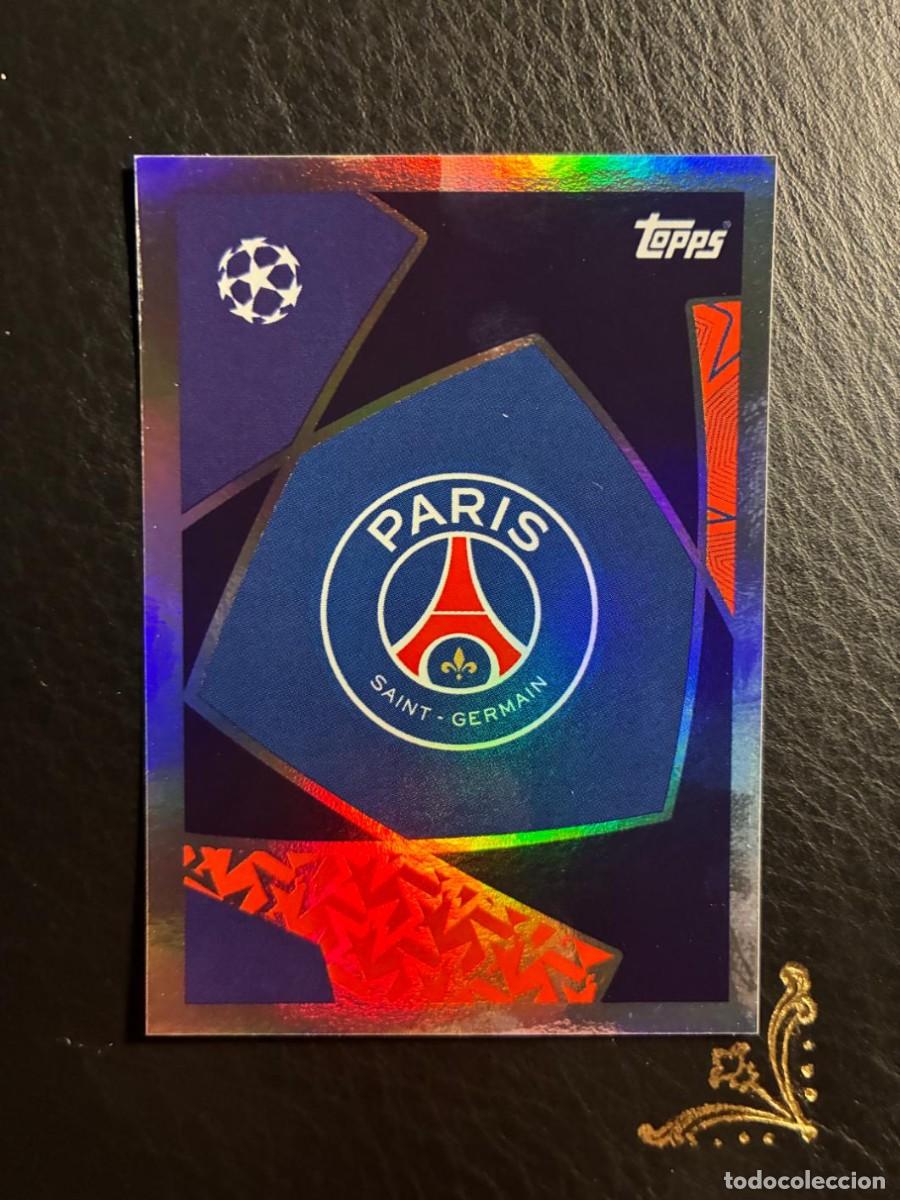 Figurine di Calcio: 354 ESCUDO LOGO PARIS SAINT GERMAIN PSG UEFA CHAMPIONS LEAGUE 2025 2026 25 26 TOPPS