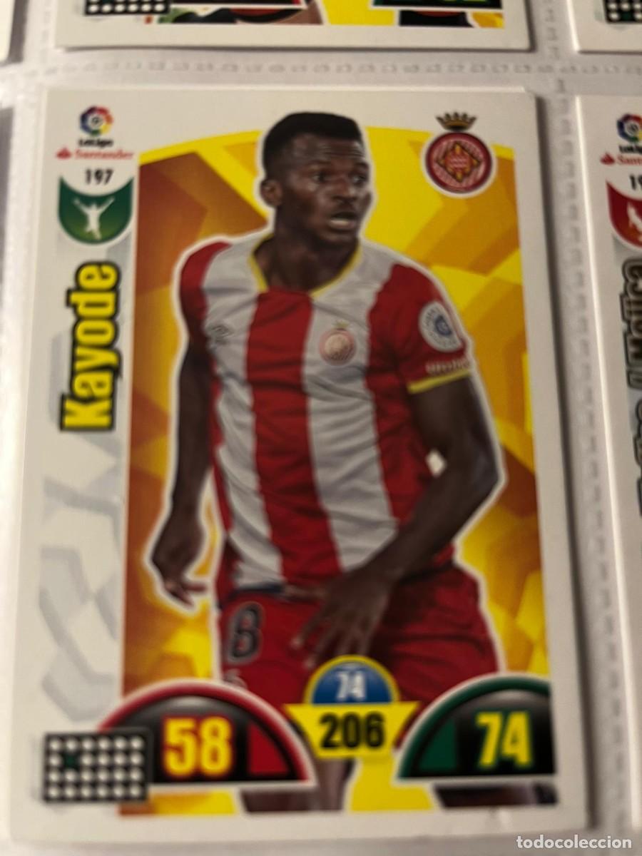 Fu&szlig;ball-Sticker: GIRONA F.C. N&ordm; 197 KAYODE LIGA 2017 2018