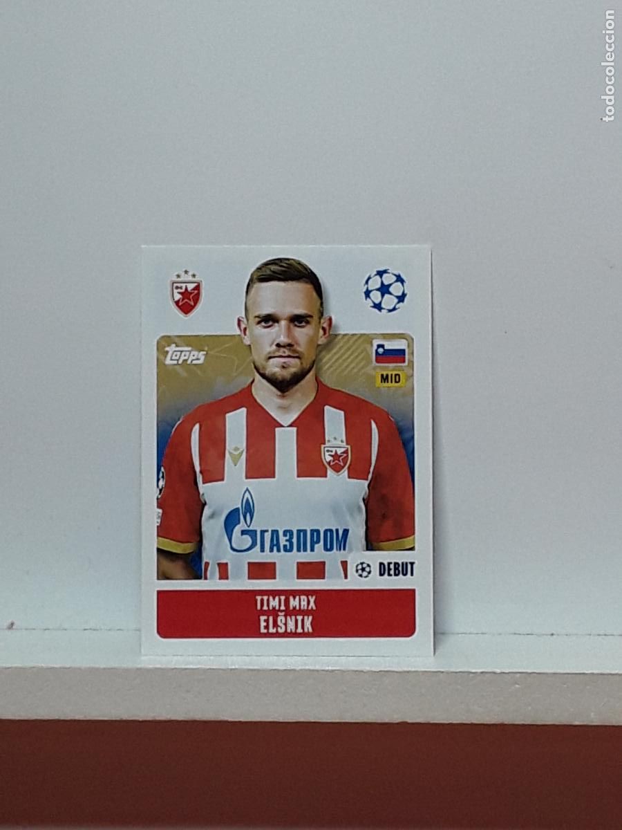 Figurine di Calcio: CHAMPIONS STICKER 2024 2025 24 25 ALBUM TOPPS LEAGUE N 461 ESTRELLA ROJA TIMI MAX ELSNIK