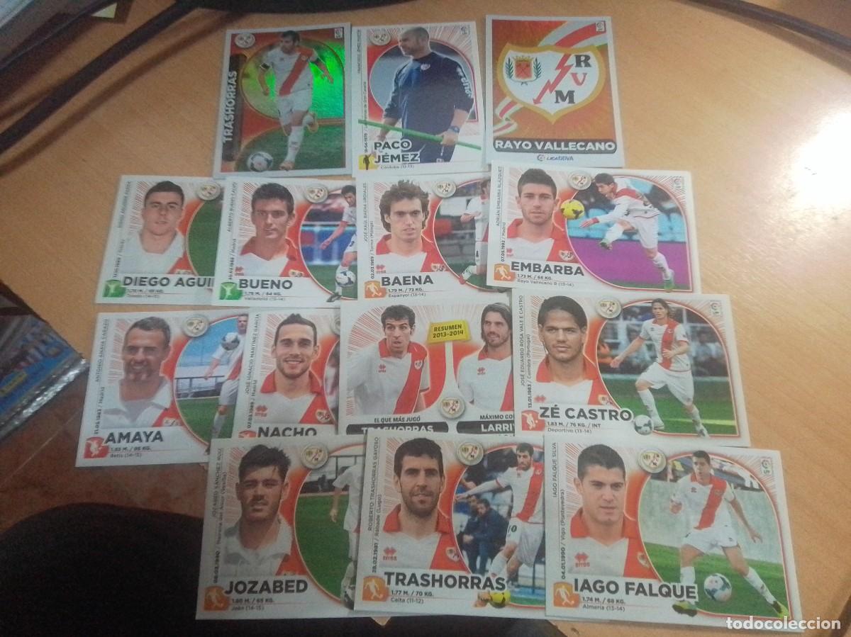 Football Stickers: RAYO VALLECANO 14 15 LIGA ESTE 2014 2015 14 CROMOS DIFERENTES Y NUEVOS