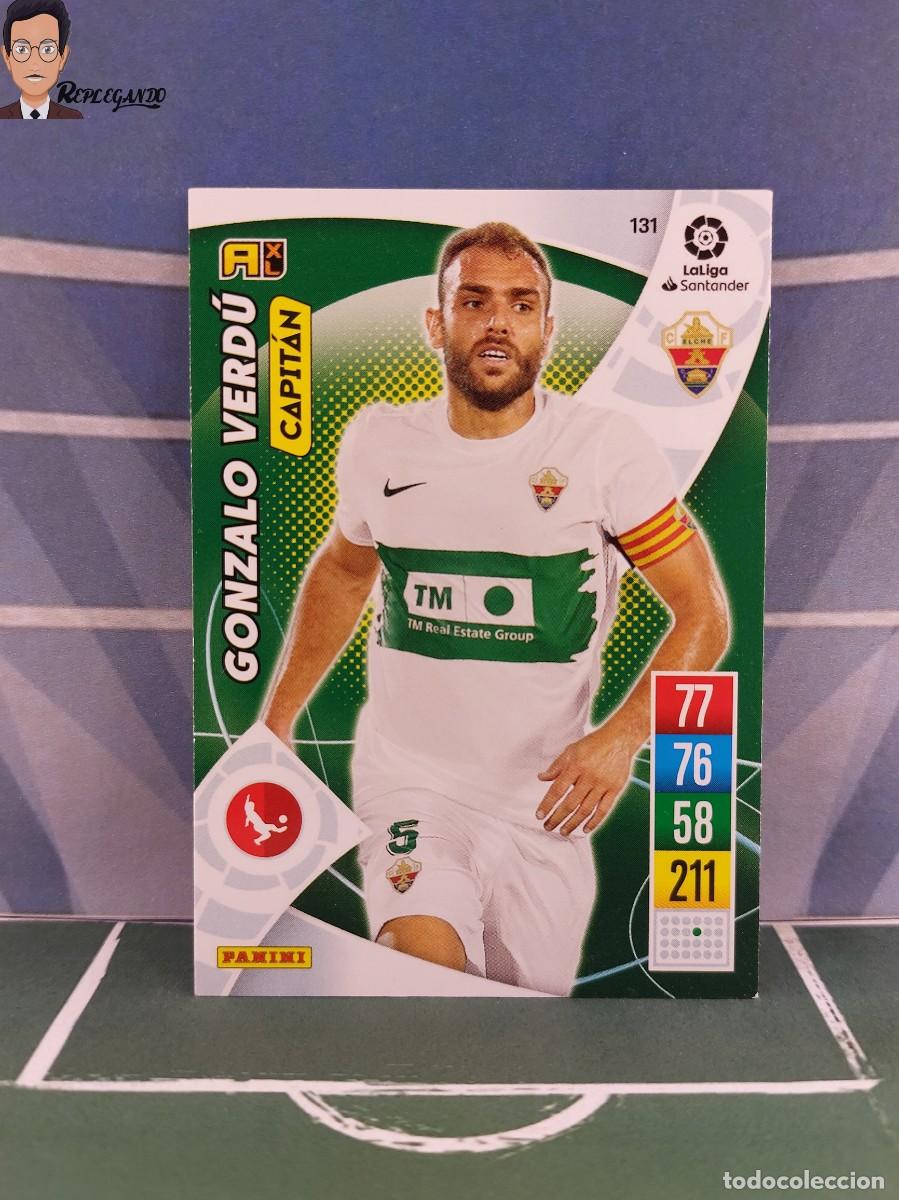 Figurine di Calcio: GONZALO VERD&Uacute; N&ordm; 131 (ELCHE) ADRENALYN XL 2021 2022 PANINI 21 22 CROMO FICHA CARD F&Uacute;TBOL TARJETA