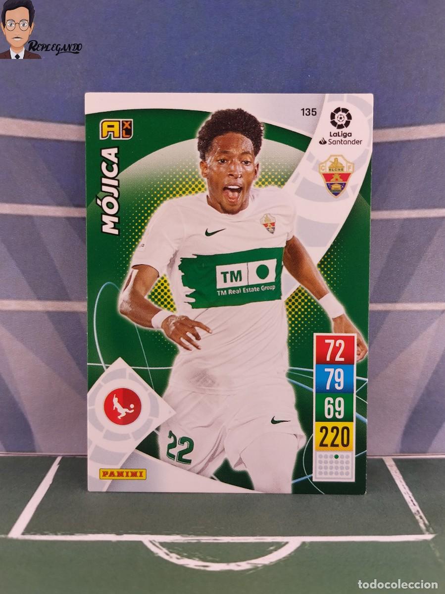 Fu&szlig;ball-Sticker: MOJICA N&ordm; 135 (ELCHE) ADRENALYN XL 2021 2022 PANINI 21 22 CROMO FICHA CARD F&Uacute;TBOL TARJETA