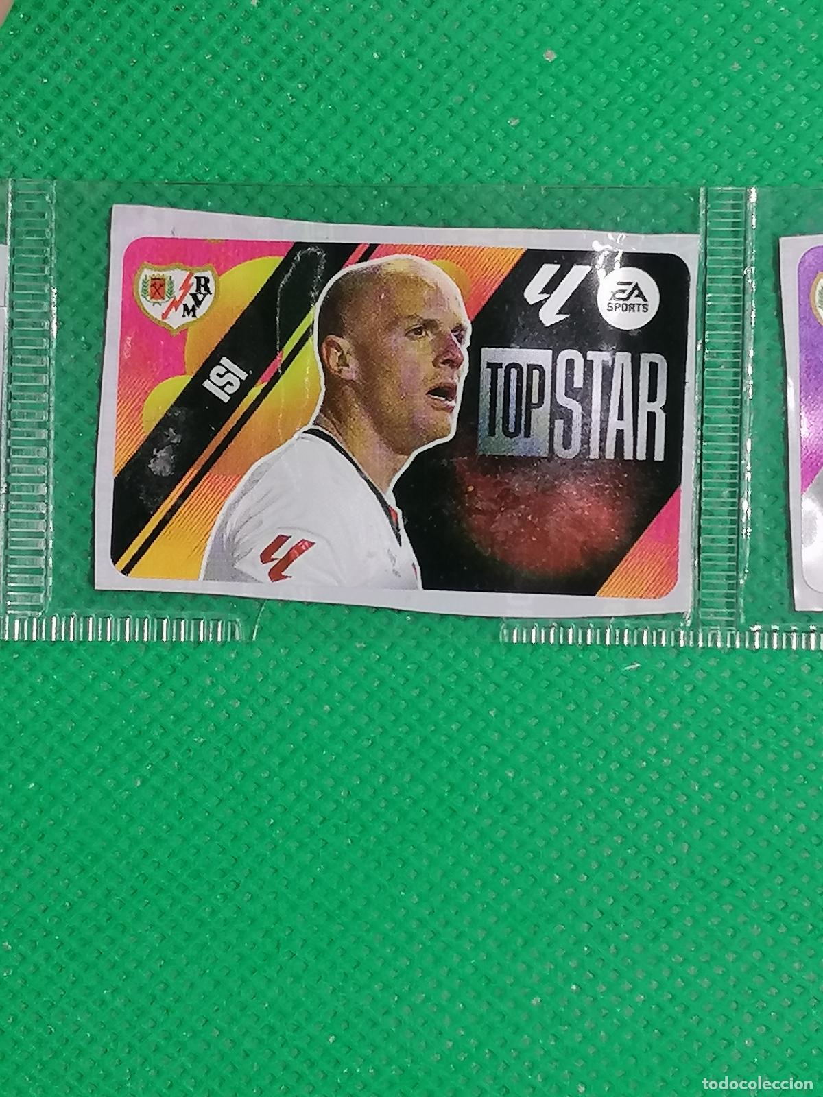 Cromos de F&uacute;tbol: ISI TOP STAR RAYO VALLECANO CHICLES SIN PEGAR ⚽ PANINI LIGA ESTE 25 26 2025 2026 ⚽