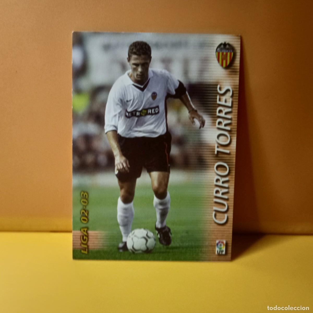 Cartes &agrave; collectionner de Football: PANINI SPORTS; MEGACRACKS 2002 2003 02 03 VALENCIA C.F CURRO TORRES 309