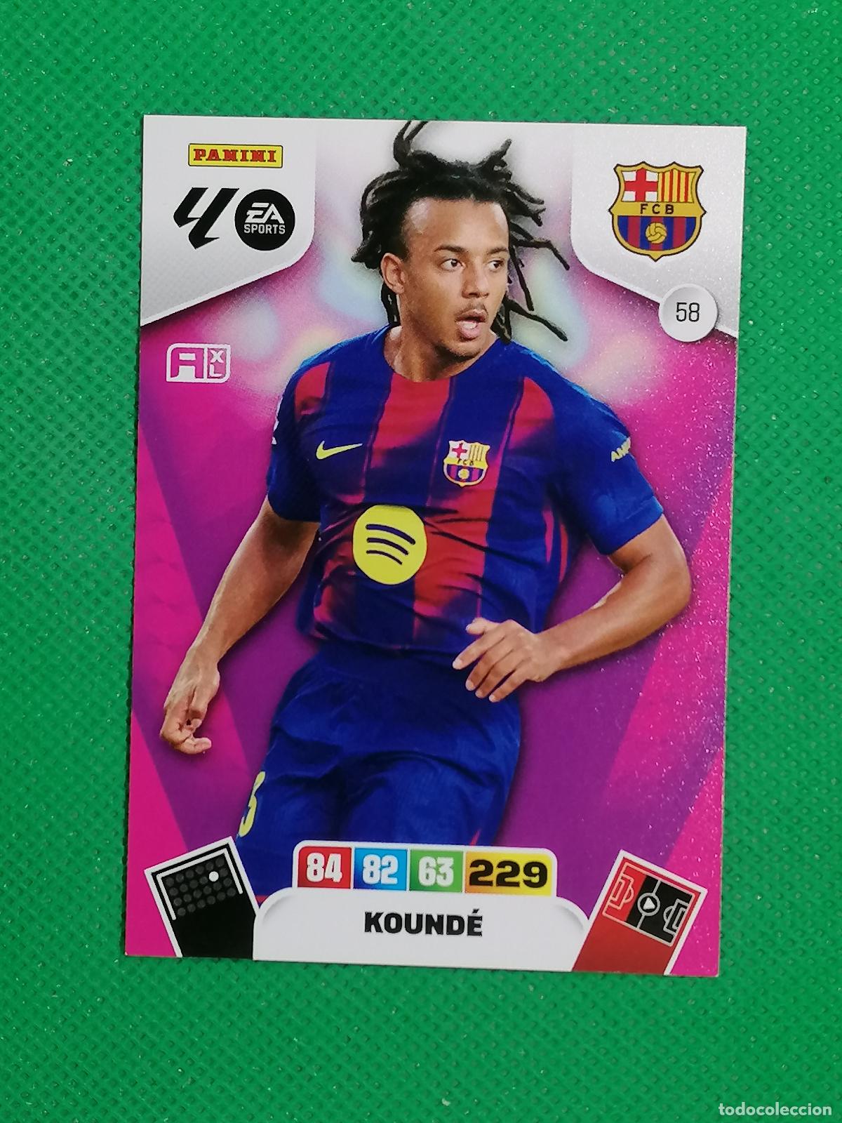 Cromos de Futebol: 58 KOUNDE BARCELONA ⚽ LIGA ADRENALYN XL 2025 2026 25 26 ⚽