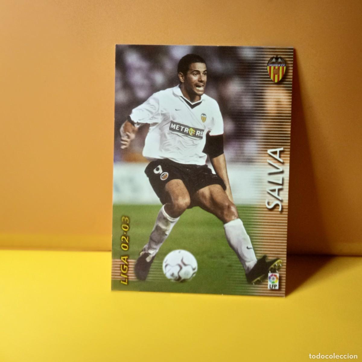 Figurine di Calcio: PANINI SPORTS; MEGACRACKS 2002 2003 02 03 VALENCIA C.F SALVA 323