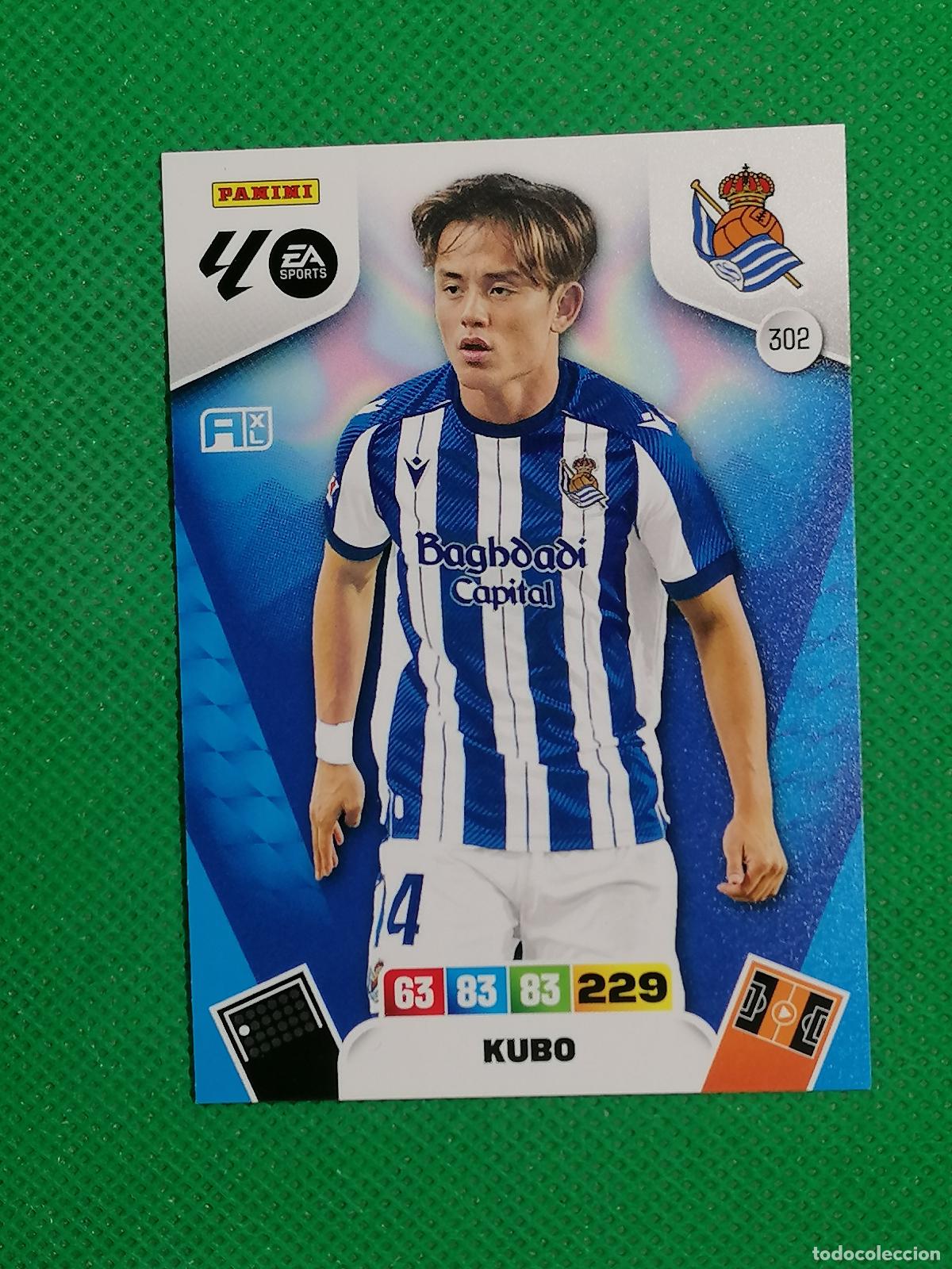 Cromos de f&uacute;tbol: 302 KUBO REAL SOCIEDAD ⚽ LIGA ADRENALYN XL 2025 2026 25 26 ⚽