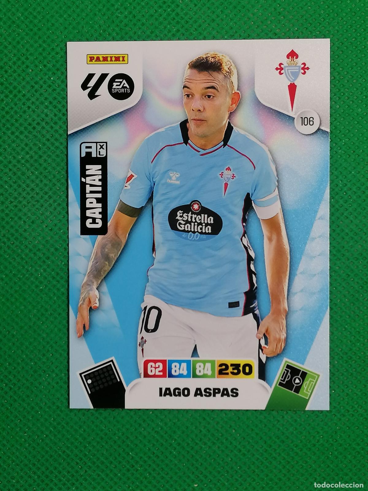Cromos de F&uacute;tbol: 106 IAGO ASPAS CELTA ⚽ LIGA ADRENALYN XL 2025 2026 25 26 ⚽
