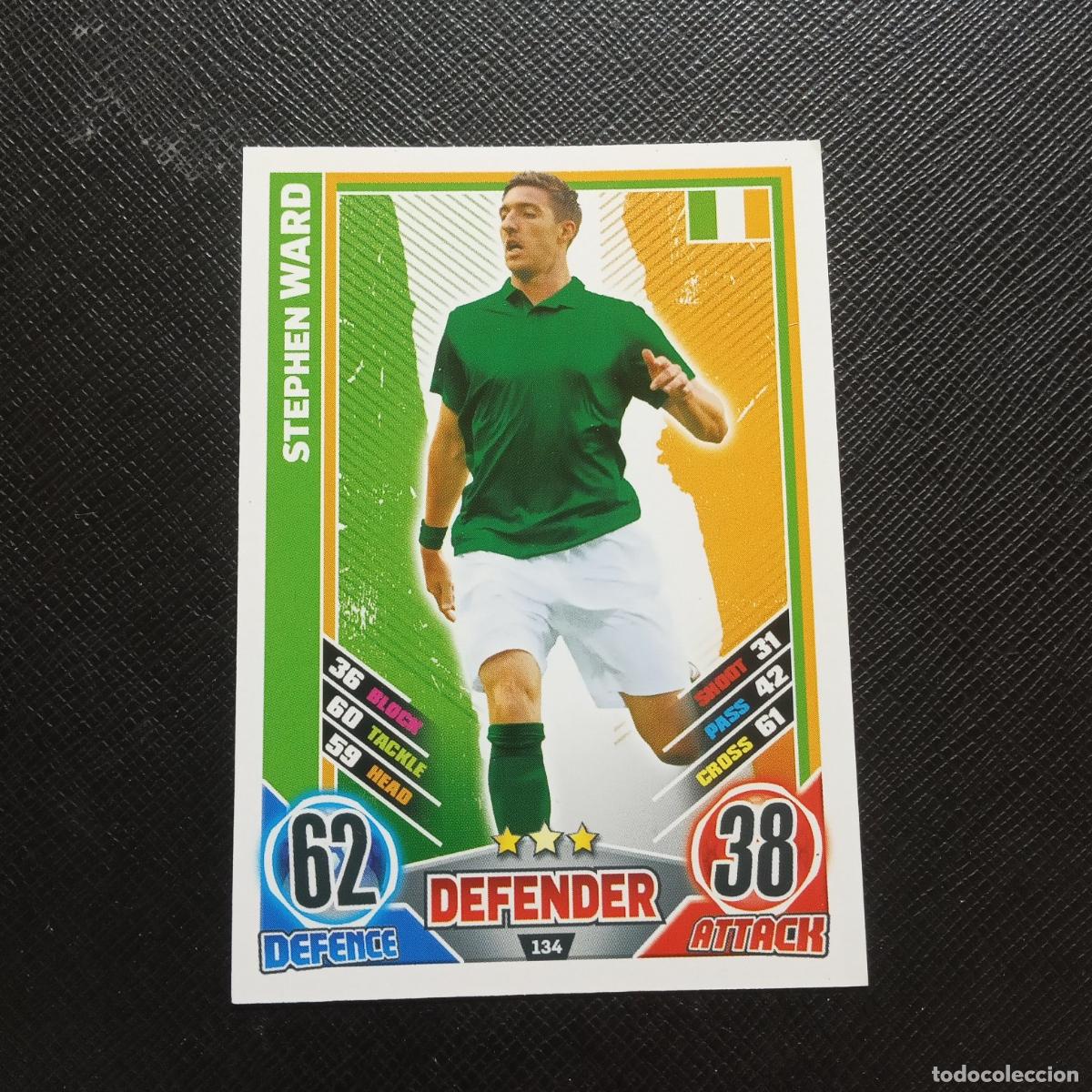 Cromos de F&uacute;tbol: 134 WARD IRLANDA TOPPS MATCH ATTAX EURO 2012 EUROCOPA 12 CROMO FUTBOL - (MD96/97-4) PG3