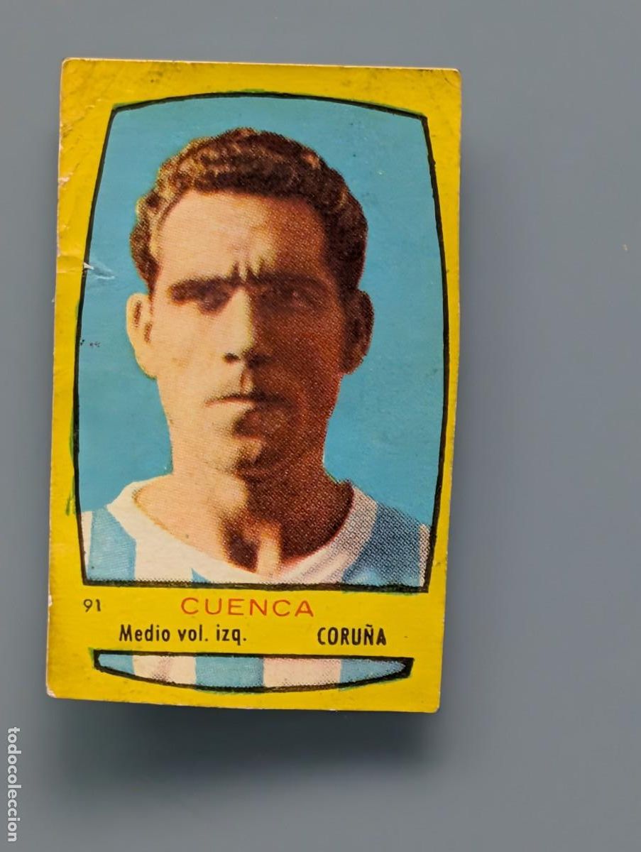 Cartes &agrave; collectionner de Football: RARO CROMO NUEVO RARE CARD CUENCA RCD CORU&Ntilde;A CAMPEONES 1954 1955 54/55 BRUGUERA FUTBOL GALICIA