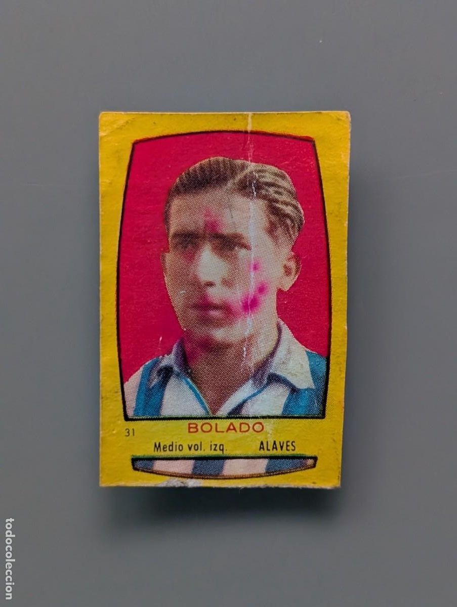 Cromos de Futebol: RARO CROMO VERY RARE CARD BOLADO C.D. ALAVES CAMPEONES 1954 1955 54/55 BRUGUERA FUTBOL VITORIA ALAVA