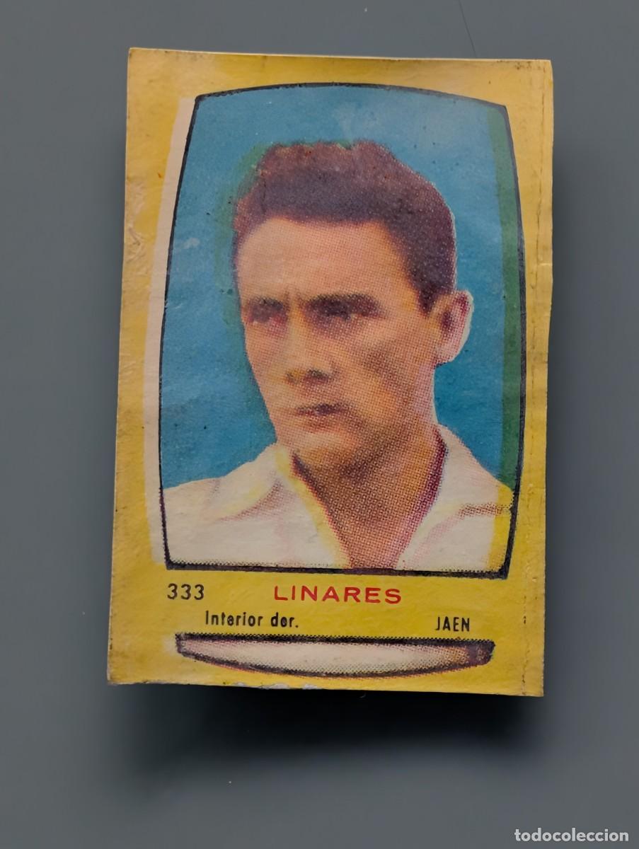 Figurine di Calcio: RARO CROMO VERY RARE CARD LINARES REAL JAEN CAMPEONES 1954 1955 54/55 BRUGUERA FUTBOL ANDALUCIA