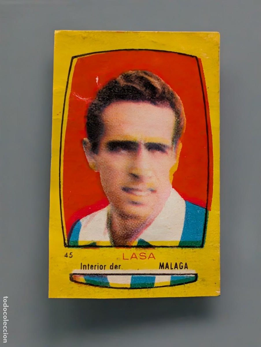 Cromos de F&uacute;tbol: RARO CROMO NUEVO CARD LASA CD MALAGA CAMPEONES 1954 1955 54/55 BRUGUERA FUTBOL FOOTBALL ANDALUCIA