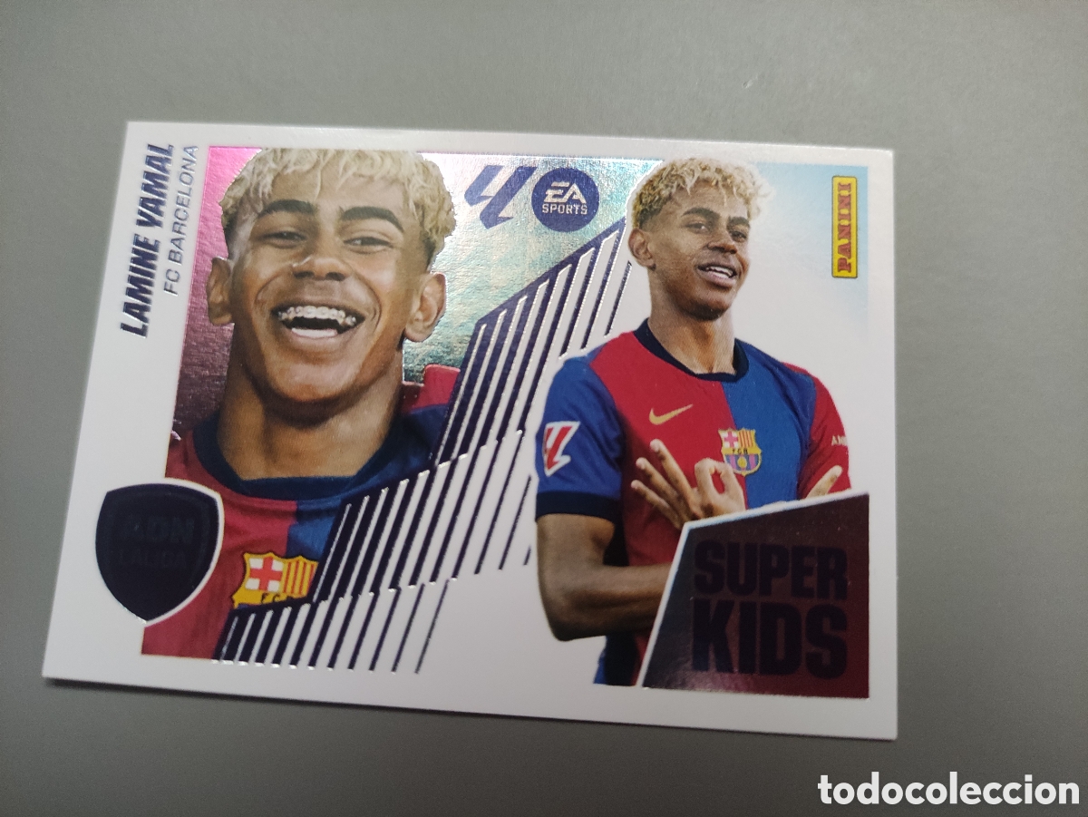 Fu&szlig;ball-Sticker: Kromix Lamine Yamal liga 2025 2026