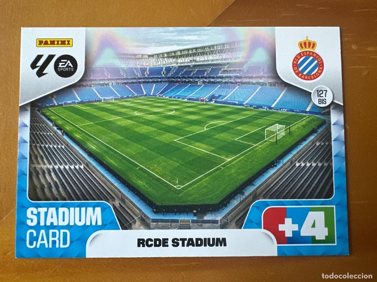 Cromos de Futebol: 127 BIS Stadium Card RCD Stadium, RCD Espanyol, Panini Adrenalyn XL La Liga 2025 2026 25 26