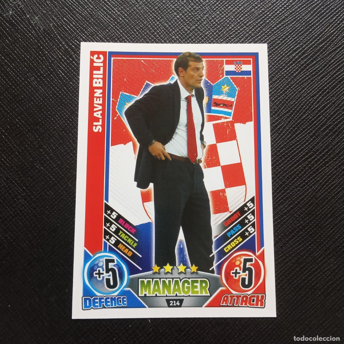 Figurine di Calcio: 214 BILIC CROACIA TOPPS MATCH ATTAX EURO 2012 EUROCOPA 12 CROMO FUTBOL - (MD96/97-4) PG17
