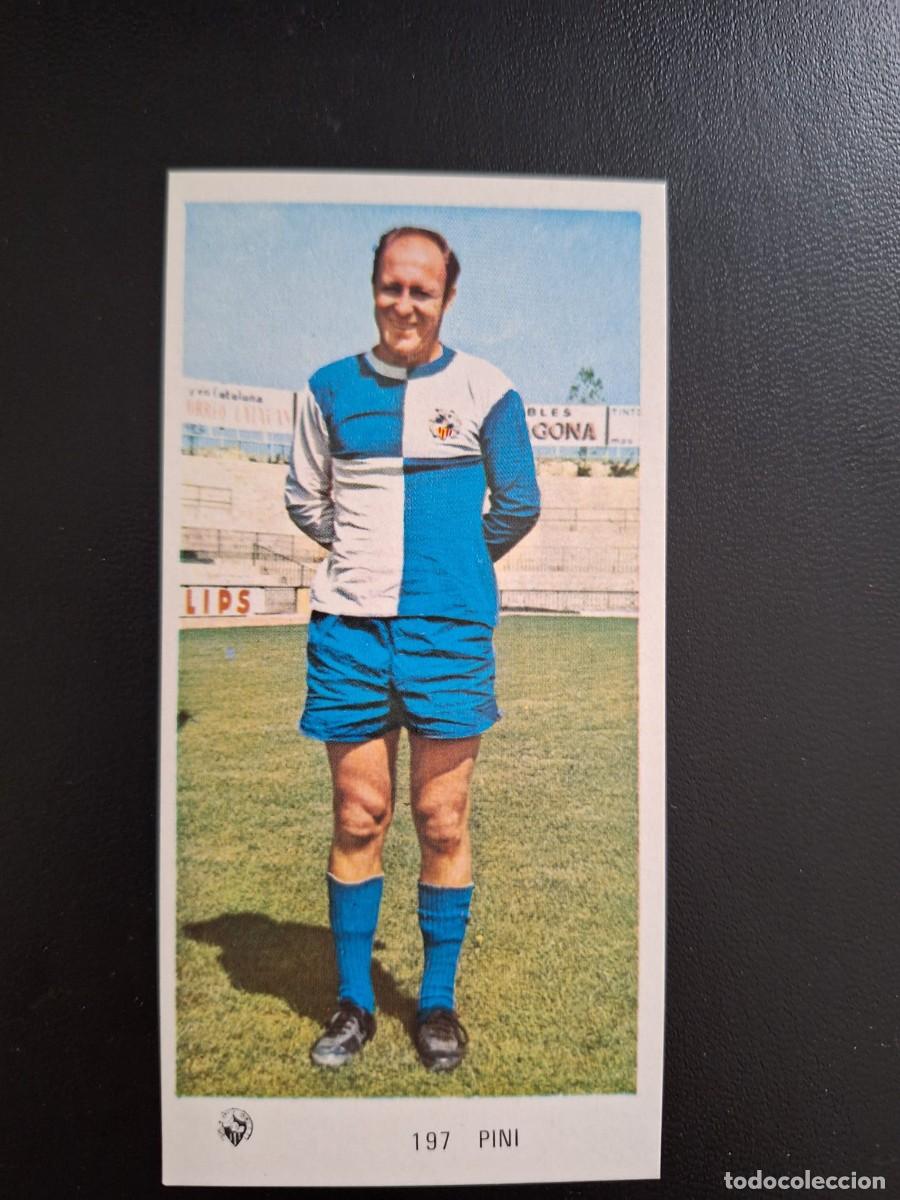 Figurine di Calcio: CROMO DE FUTBOL RUIZ ROMERO 197 PINI SABADELL NUNCA PEGADO SIN PEGAR 71 72 1971 1972