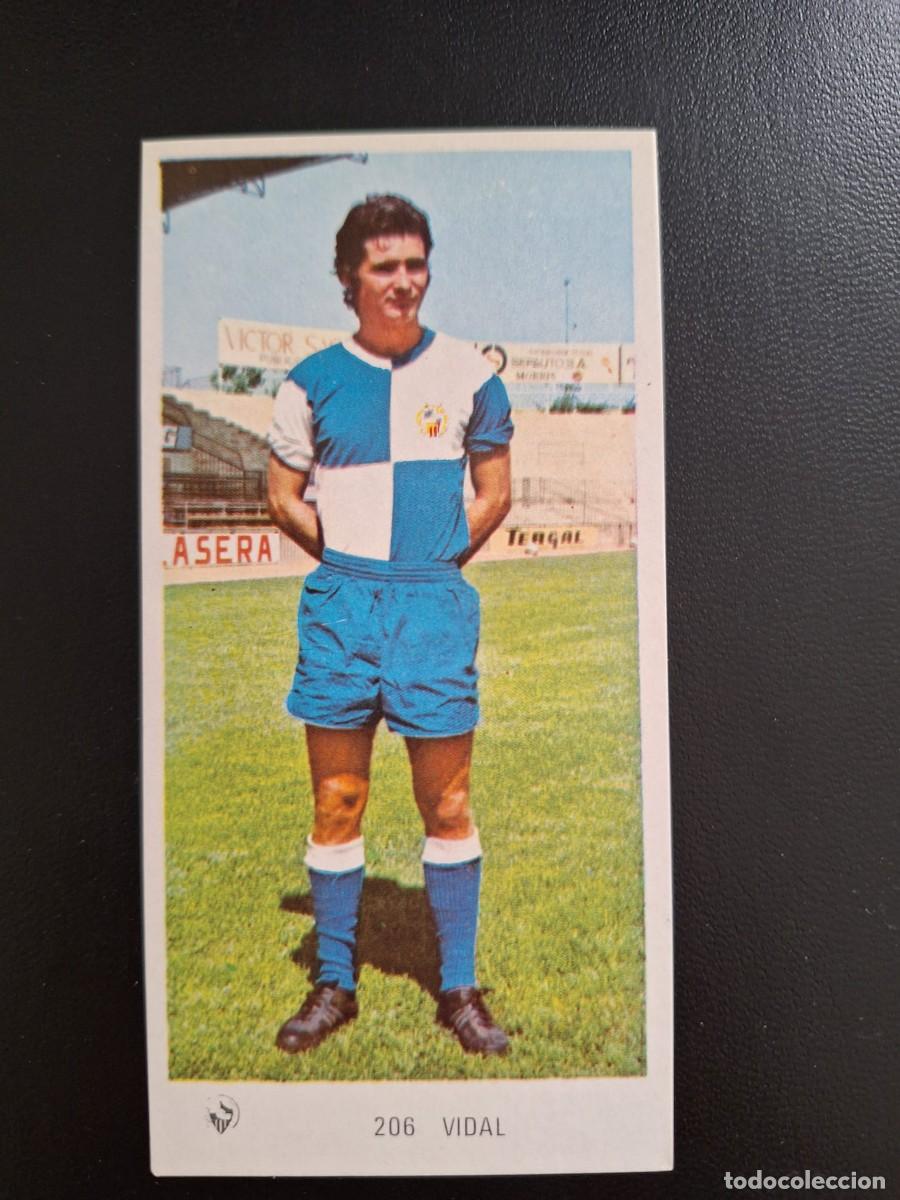 Fu&szlig;ball-Sticker: CROMO DE FUTBOL RUIZ ROMERO 206 VIDAL SABADELL NUNCA PEGADO SIN PEGAR 71 72 1971 1972