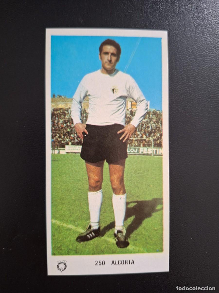 Figurine di Calcio: CROMO DE FUTBOL RUIZ ROMERO 250 ALCORTA BURGOS NUNCA PEGADO SIN PEGAR 71 72 1971 1972