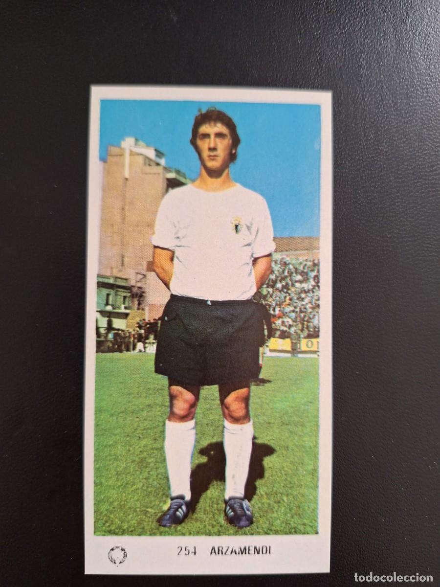 Cromos de F&uacute;tbol: CROMO DE FUTBOL RUIZ ROMERO 254 ARZAMENDI BURGOS NUNCA PEGADO SIN PEGAR 71 72 1971 1972